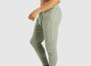Pantalon de jogging décontracté extensible pour homme, respirant, pour la gym et la course, taille élastique, coupe ajustée, séchage rapide - Product Image 4