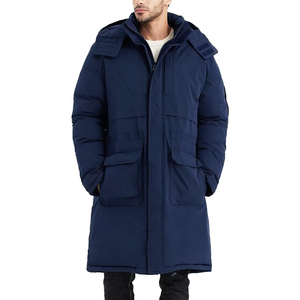 Men's Waterproof Parka Jacket Warm Insulated Winter Outdoor <b>Coat</b> Hooded <b>Heavy</b> <b>Duty</b> Workwear Wholesale Manufacturer Hooded Water - Product Image 4