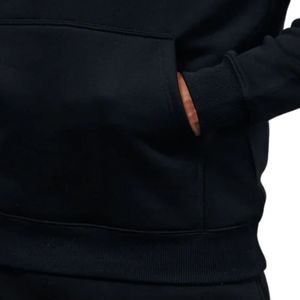 Sweat à capuche noir pour homme, pull décontracté en molleton, manches longues, vêtements de sport, tenue de gym, mode hiver - Product Image 5