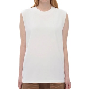 T-shirt de course ample blanc pur non transparent à épaules larges pour filles, anti-frottement, pour femmes, idéal pour les coureuses de montagne - Product Image 5