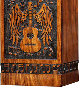 Urnas de Madera para Adultos, Urna Funeraria Artesanal de Madera Pulida, Urna para Entierro a Bajo Precio - Product Image 5