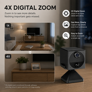 Mini <span class=keywords><strong>cam</strong></span>éra 4G avec batterie 3200 mAh, <span class=keywords><strong>cam</strong></span>éra de sécurité sans fil pour la maison, vision nocturne sans éclairs, mini <span class=keywords><strong>cam</strong></span>éra - Product Image 1
