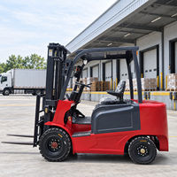 Chariot élévateur électrique compact neuf, chariot élévateur à batterie lithium, mini chariot élévateur électrique agricole 1,5 tonne, 2 tonnes, 3 tonnes