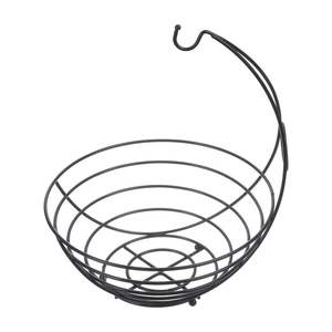 Panier en métal noir mat très demandé pour la cuisine, en fil de fer, personnalisable, à faible coût, écologique et multifonctionnel - Product Image 5