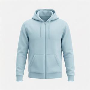 Sudadera con Capucha Bordada de Algodón Orgánico para Otoño, Sudadera de Forro Polar Cálida, Ecológica y Sostenible, Ropa Urbana, Color Personalizado - Product Image 1