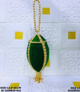 Craftstages Handmade Metal Velvet <b>Clutch</b> Evening Bag Wedding Fashionable <b>Pearl</b> Heart Pattern Satin Lining Flap Closure - Product Image 3