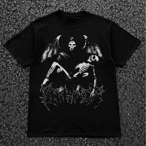 เสื้อยืดสตรีทแวร์พิมพ์ลายตามสั่ง ผ้าหนา 200 กรัม 100% ผ้าฝ้าย ทรงโอเวอร์ไซส์ ทรงบ็อกซี่ พิมพ์ลายด้วยเทคนิค DTG ล้างสีแบบกรด เสื้อยืดลายการ์ตูน - Product Image 1
