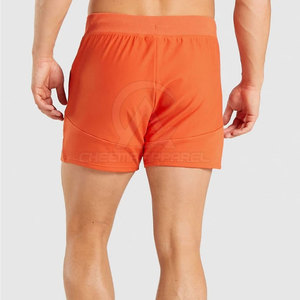 Shorts de sport en tissu extensible et doux, conçus pour la remise en forme, l'entraînement, les mouvements sportifs, la flexibilité et le confort tout au long de la journée - Product Image 2