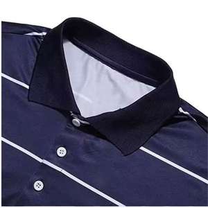 Chemise de golf pour homme à manches courtes, col à revers, unie, respirante, 100 % coton, séchage rapide, style fantaisie, vente en gros à bas prix - Product Image 4