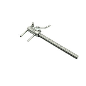 Calibrador Dental Apollo, Instrumento de Precisión Manual Reutilizable de Acero Inoxidable para Medir el Espacio entre Dientes, Juego Dental Quirúrgico - Product Image 1