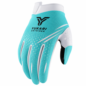 Nuevos guantes de carreras MX personalizados Motor ciclismo Motocross MTB XC BMX Downhill ATV guantes cuero negocios verano algodón Unisex OEM - Product Image 1