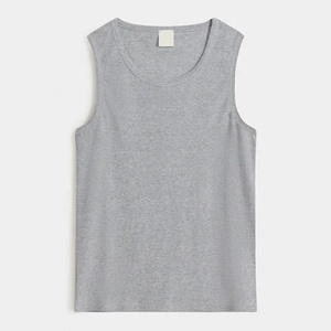 Débardeur de musculation pour homme 100% coton, maille respirante, anti-UV, vêtement de sport pour la gym et l'entraînement - Product Image 1