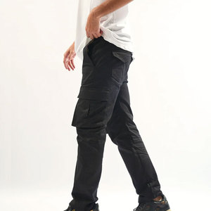 Custom Men Wholesale High Quality 100% Cotton Pant Baggy Casual <b>Waterproof</b> New Fashion Hot Selling Cargo <b>Trousers</b> - Product Image 4