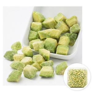 Top Notch Quality Vietnam Factory Best Selling Delicious Ripe Frozen Avocado Pieces Packed in 2kg <b>Bag</b> - Product Image 1