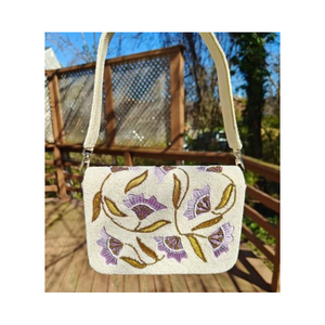 Bolsos de mano de noche de lujo para mujer, monedero de fiesta bordado con diamantes de imitación de cristal, decoración de piedra, bolso de noche Ele - Product Image 4