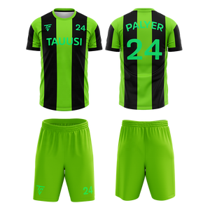 Uniforme de Fútbol Personalizado al por Mayor para Hombre, Sublimado, de Secado Rápido, Diseño Protector Deportivo, 100% Poliéster, Colores y Tallas Personalizables - Product Image 2