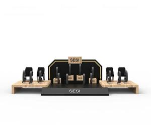 ที่ตั้งโชว์นาฬิกาอะคริลิคใสทันสมัยออกแบบมาสำหรับเคาน์เตอร์ค้าปลีกใช้สำหรับนาฬิกาและสมาร์ทวอทช์ - Product Image 3