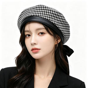 Boina de Lana Estilo Artista Pintor, Sombrero de Moda Cómodo para Otoño e Invierno, Uso Diario Casual al Aire Libre - Product Image 1