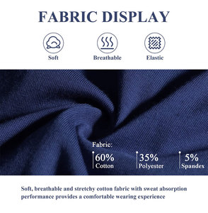 Chemises pour hommes grande taille, style décontracté, couleur unie, haute qualité, 100% coton, personnalisables, écologiques, respirantes, séchage rapide - Product Image 5