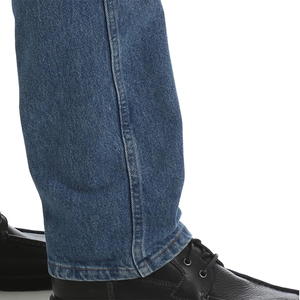 Fashion <b>Men's</b> Lightweight Mid Waist Denim <b>Jeans</b> Classic Casual <b>Drawstring</b> Closure Eco-Friendly - Product Image 4