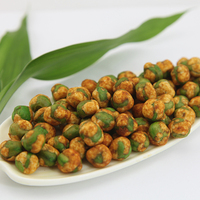 Snacks de pois verts frits aromatisés au sel et au piment, 6 kg en vrac, marque OEM
