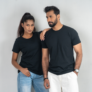 Camiseta de mujer de primera calidad, 100% algodón peinado, manga corta, cuello redondo, corte regular, 150 GSM, hecha en Bangladesh. - Product Image 4