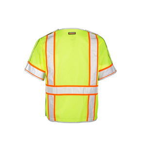 Vêtements de travail d'hiver haute visibilité, gilet de sécurité réfléchissant respirant, imperméable, avec logo personnalisé, vêtements de sécurité industrielle - Product Image 5