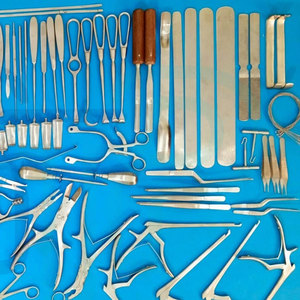 Juego Completo de Instrumentos Neuroquirúrgicos de Acero Inoxidable para Craniotomía Espinal, Calidad Alemana Premium, Certificado CE ISO - Product Image 2