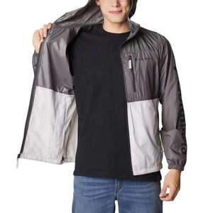 PLAYER'S POINT Veste polaire unisexe à fermeture éclair intégrale, col montant, bleu uni, manches longues, décontractée, pour le printemps, imperméable et coupe-vent - Product Image 3