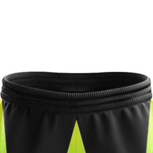 Pantalon de survêtement sportif pour homme, noir et vert à motifs, taille élastique, séchage rapide, léger, idéal pour l'été, impression par sublimation - Product Image 5