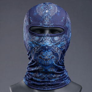 Cagoule de moto par sublimation, séchage rapide, masque intégral, écharpe, maintien au chaud, coupe-vent, masque facial, cagoule de ski, pêche - Product Image 2