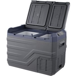 Frigorifero per Auto 12V con Doppia Zona da 32L, Range Regolabile 4-68F, Congelatore Portatile 100W per Camper, Spina EU - Product Image 1