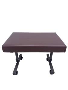 Reposapiés Móvil con Ruedas y Taburete para Oficina y Sala de Estar - Product Image 2