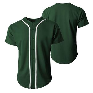 New Style Plus Size Baseball Jersey Custom Team Name Breathable Quick Dry Moisture Wicking Polyester Baseball Jersey Wholesale - Product Image 6