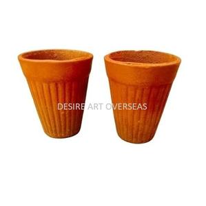 Mug en terre cuite moderne et écologique avec poignées et accessoires pour le thé et les boissons - Cadeau d'affaires - Product Image 6