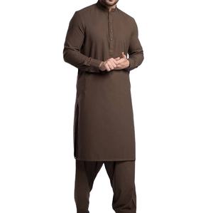 DEFENCE INDUSTRIES <b>Men</b> Kurta <b>Pajama</b> <b>Set</b> High Quality Wash & Wear Fabric Custom Logo Traditional Islamic Wear Supplier - Product Image 1