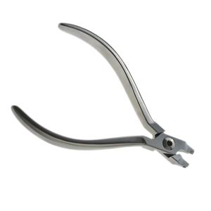 High Quality 13.5cm Stainless Steel Orthodontics Dental Hook Plier Manual TC Crimpable Ergonomic Grip CE ISO By Grip Surgical - Product Image 5