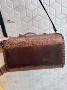 2026 Unique Designer Hand Tooled Carving Leather Speedy Handbag Gypsy <b>Boho</b> Shoulder Handmade Stylish Women's Shoulder <b>Bag</b> - Product Image 4