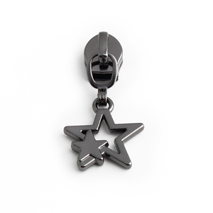 Deslizadores de Cremallera Metálicos con Diseño de Estrella Arcoíris y Cierre de Mosquetón para Bolsos, Diseño Plateado, Resistente y Moderno - Product Image 6