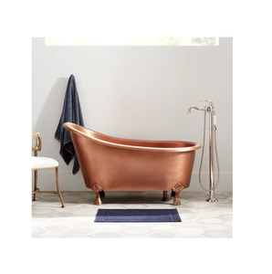 Bañera Decorativa de Cobre con Acabado Texturizado a Mano, Amplia Área de Inmersión, Opción Premium para Mejorar el Interior - Product Image 3