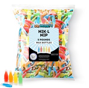 Bonbons liquides Nik-L-Nip en gros avec cire raffinée et sirop de maïs, bonbons colorés nostalgiques, prix usine, en vrac - Product Image 5