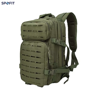 Large Capacity 35L Camouflage Tactical <b>Backpack</b> MOLLE System <b>Waterproof</b> Oxford Fabric Nylon Lining for Outdoor Sports Hiking - Product Image 1
