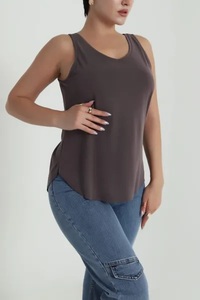 Nouveau débardeur Ever Glow pour femmes grandes tailles, respirant, écologique, durable, à séchage rapide, col rond, manches courtes, style décontracté - Product Image 4