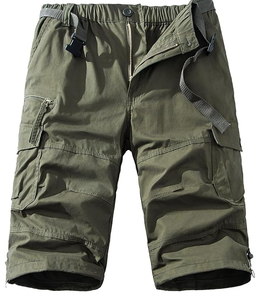 Unisex Breathable Lightweight Summer Running Vintage Style Waterproof Eco-Friendly <b>Cargo</b> Shorts 100% Polyester Fashion <b>Working</b> - Product Image 2
