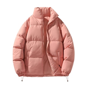 Men's Contemporary Quilted Puffer Jacket Full Zip Lightweight <b>Warm</b> Winter Casual Streetwear Outdoor Coat - Product Image 5