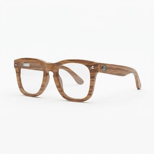 Wholesale Retro Round Wooden <b>Sunglasses</b> Custom Logo Eco Friendly <b>Men</b> Women <b>Polarized</b> Sun Glasses Handcrafted Wooden Eyeglasses - Product Image 4