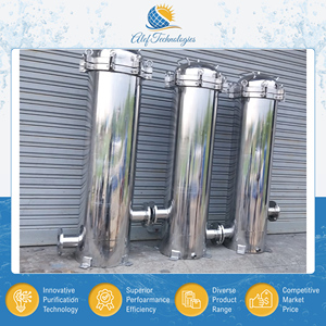 Boîtier de filtre à cartouche en acier inoxydable 304 de qualité industrielle pour filtration d'eau micronisée, provenant d'un fournisseur indien expert. - Product Image 6