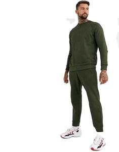 Survêtements de sport pour hommes de haute qualité à bas prix, vêtements d'hiver, survêtements de jogging en coton, ensembles de nouvelle tendance de couleur unie et sur mesure - Product Image 1