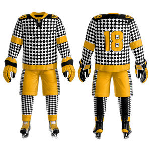 Uniforme de Hockey sobre Hielo Personalizado con Diseño Impreso, Nuevo Estilo 2026, Ropa de Práctica, Color y Logotipo Personalizables, 100% Poliéster Transpirable, Superventas - Product Image 1