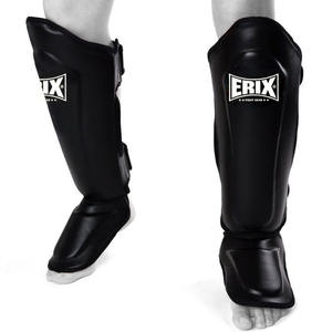 Mejores espinilleras de cuero para Muay Thai y Kick Boxing, protección profesional, ajuste personalizado, acolchado deportivo para piernas - Product Image 5